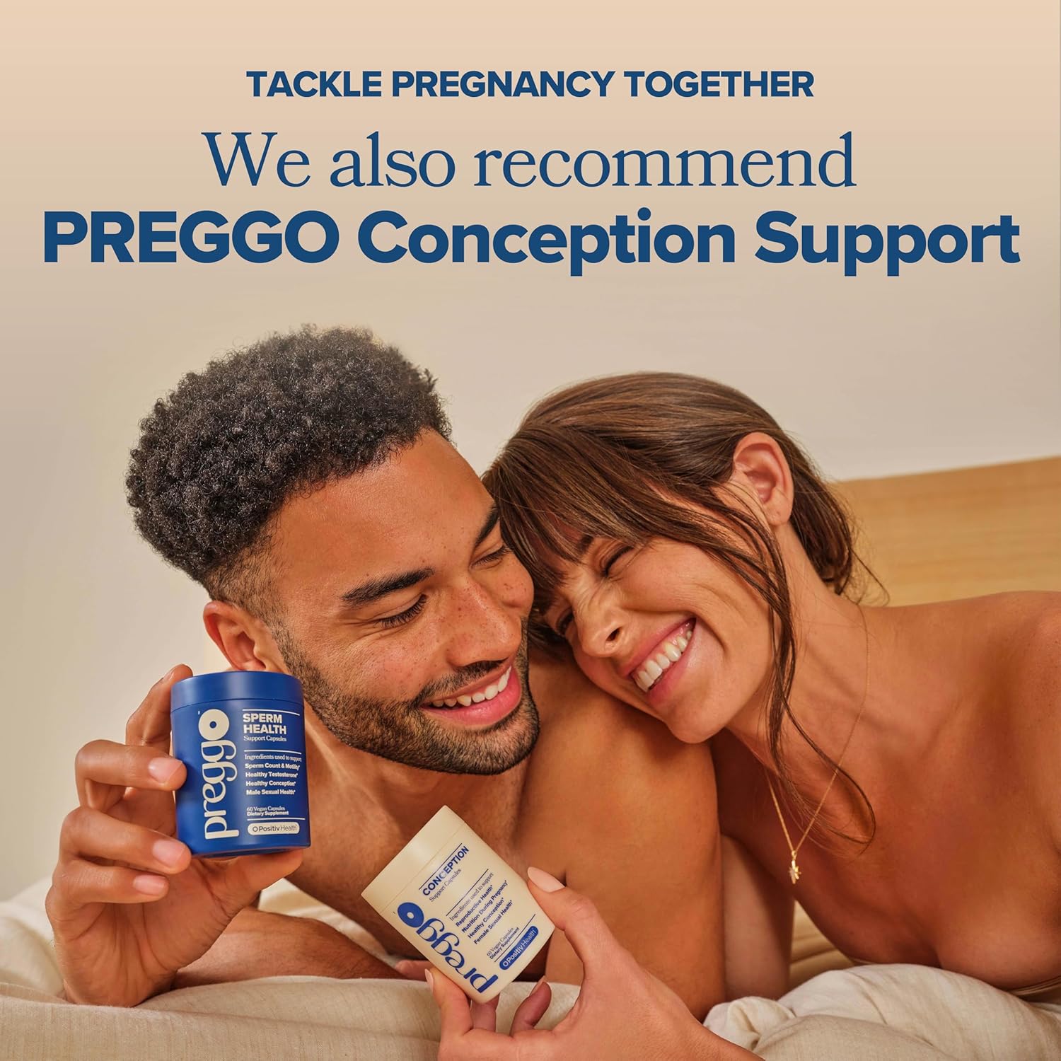 O Positiv Preggo Sperm Health Capsules for Men - OBGYN-Formulated for Improved Sperm Count & Motility with Tongkat Ali, NAC, Alpha Lipoic Acid – Male Reproductive Health, 60 Count (Pack of 1)